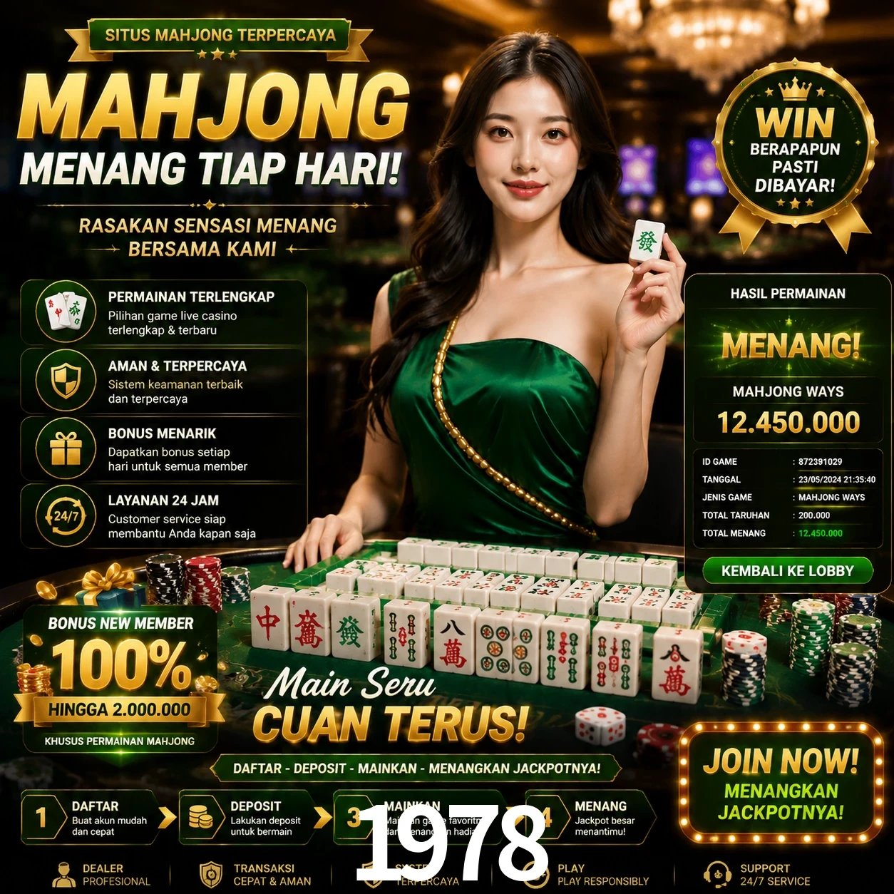 Cashback VIP 1978 - reembolso semanal